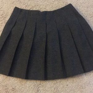 $15 or 3/$35. Dark grey pleated skirt